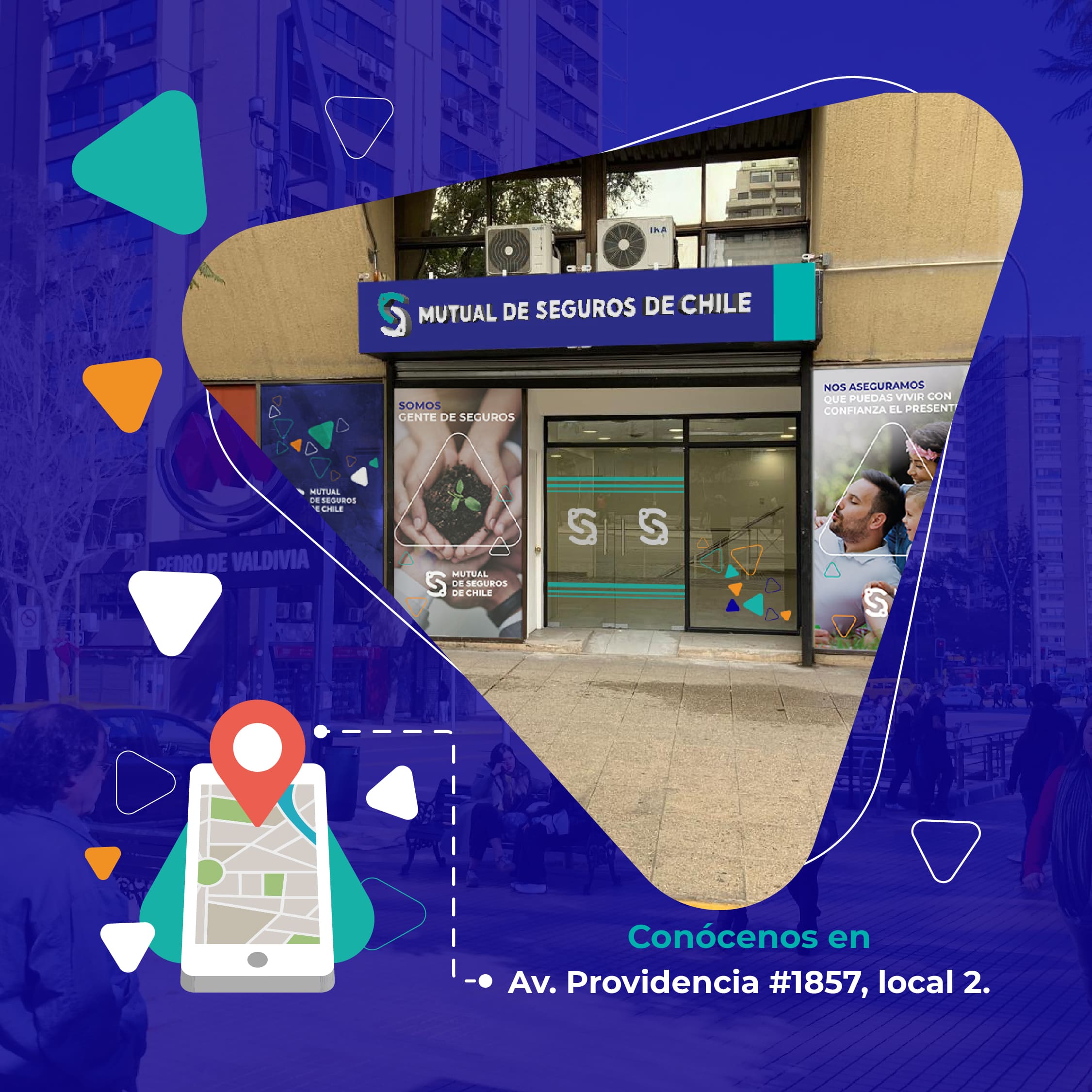¡Nos trasladamos! Conoce la nueva Sucursal ubicada en Av. Providencia #1857, local 2, a pasos del metro Pedro de Valdivia, un espacio más moderno, accesible y cercano al metro.